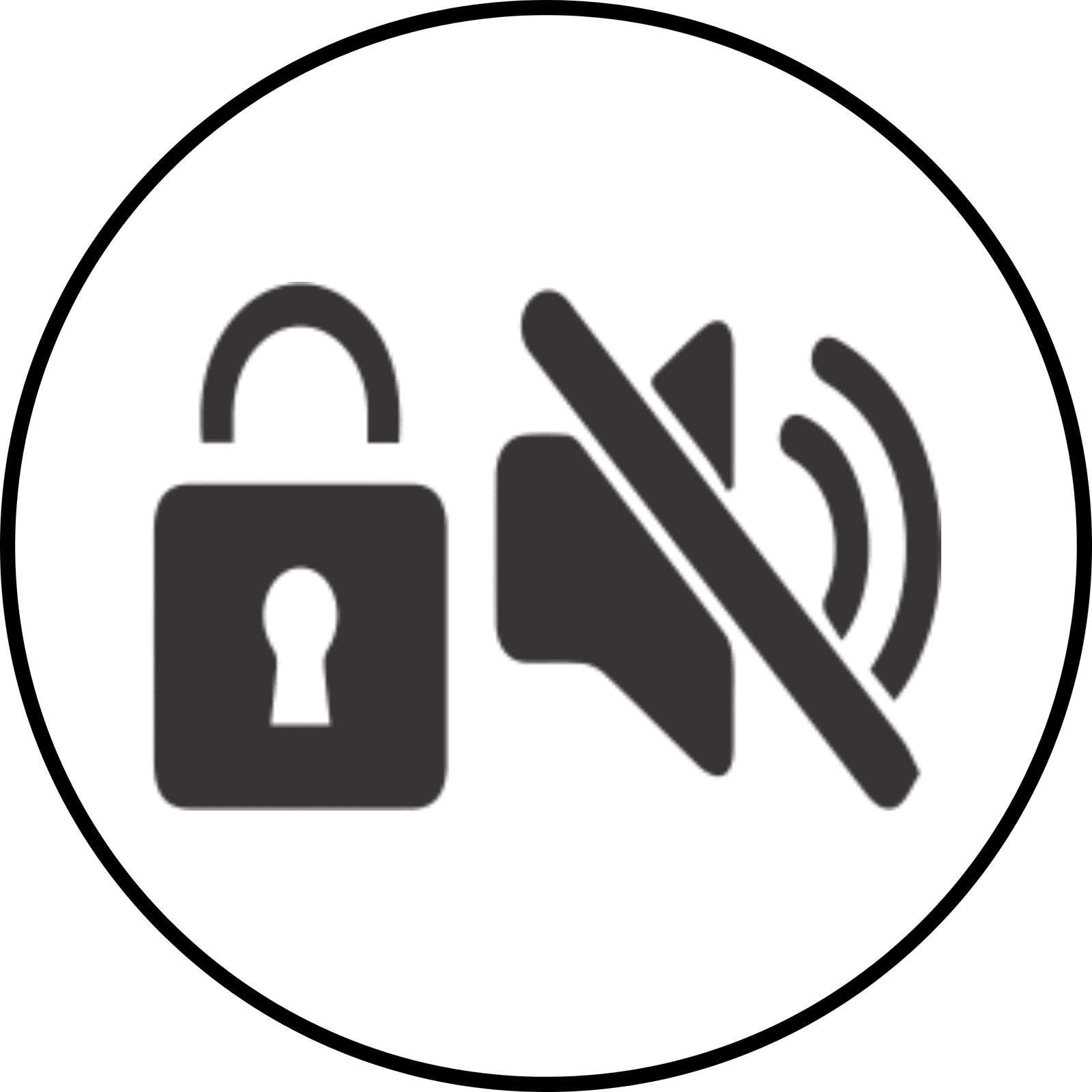 Safe And Noiseless Icon