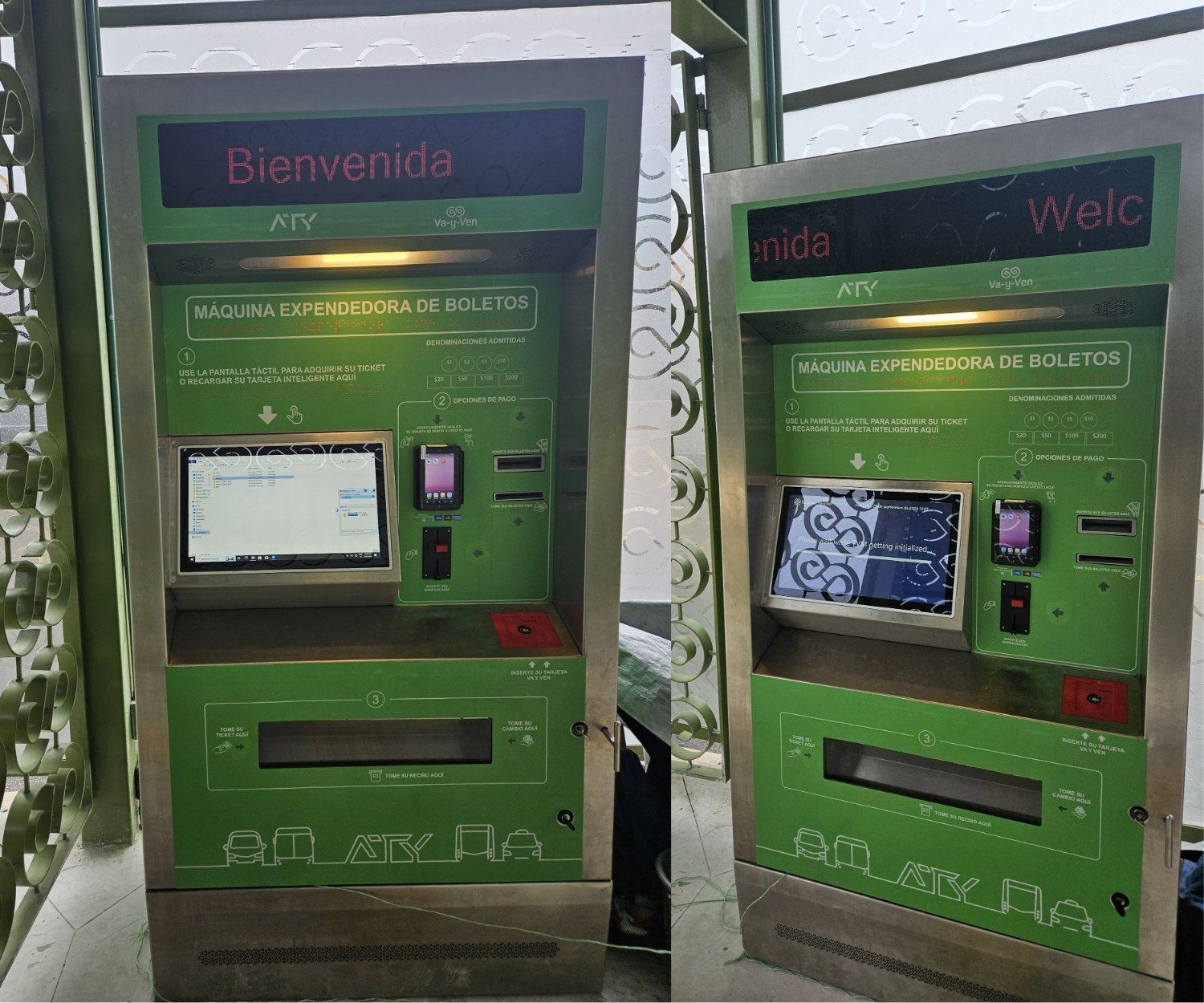 Ticket Vending Machine (TVM) Thumbnail View