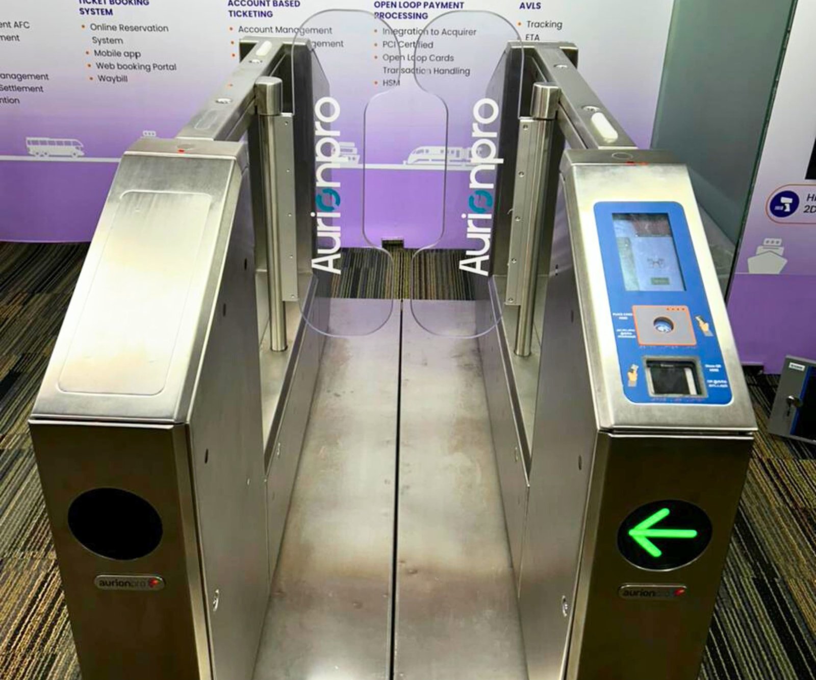 Automatic Fare Collection Gates (Swing) Thumbnail View