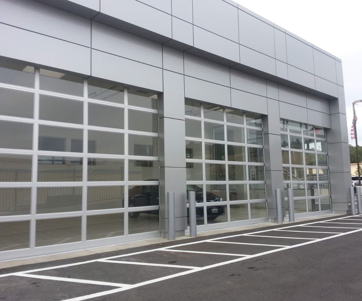 Full Vision Sectional Doors Thumbnail View