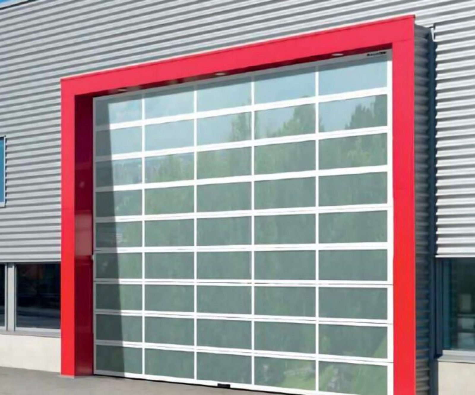 Full Vision Sectional Doors Thumbnail View