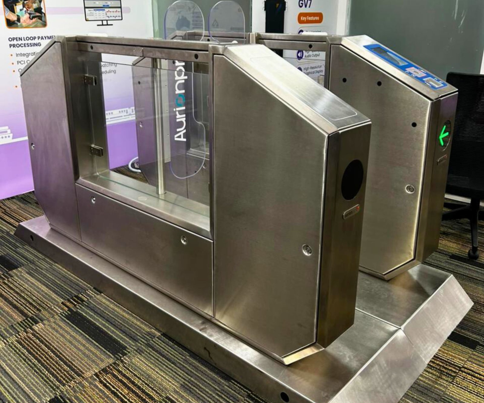 Automatic Fare Collection Gates (Swing) Thumbnail View