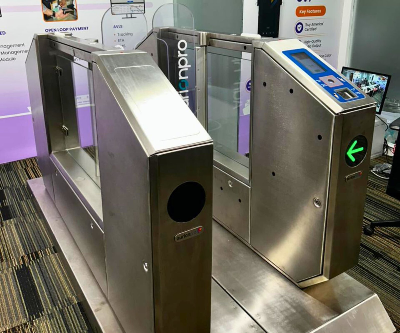 Automatic Fare Collection Gates (Swing) Thumbnail View