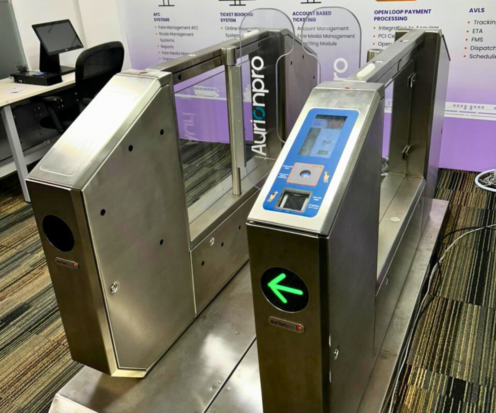 Automatic Fare Collection Gates (Swing) Thumbnail View