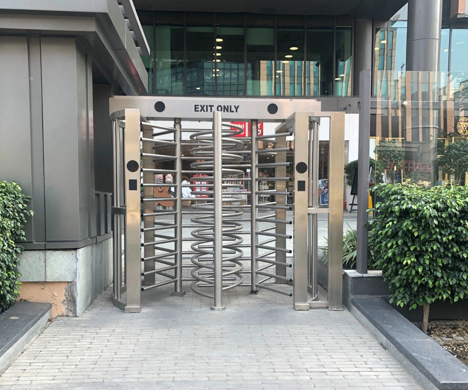 Double Lane Full Height Turnstiles Product Image