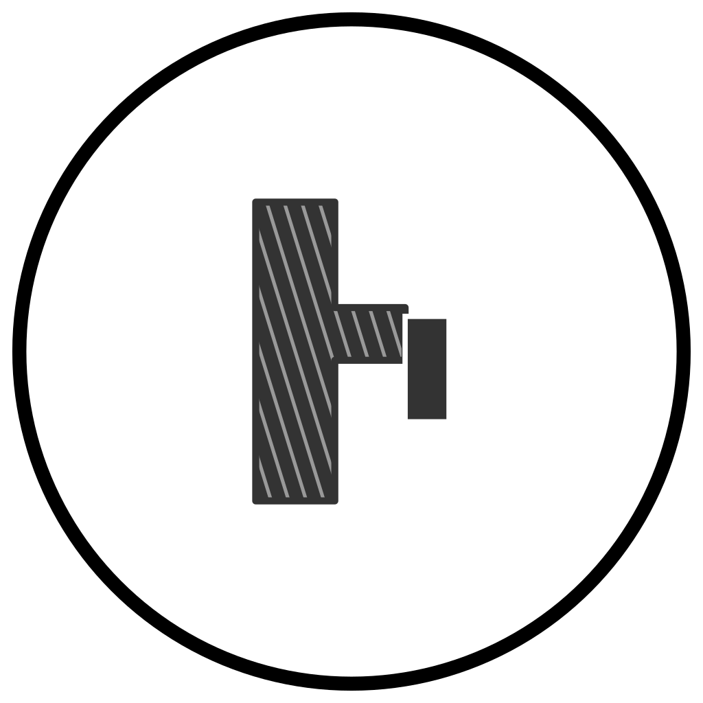 Pressed & Rebated Steel Frame Icon