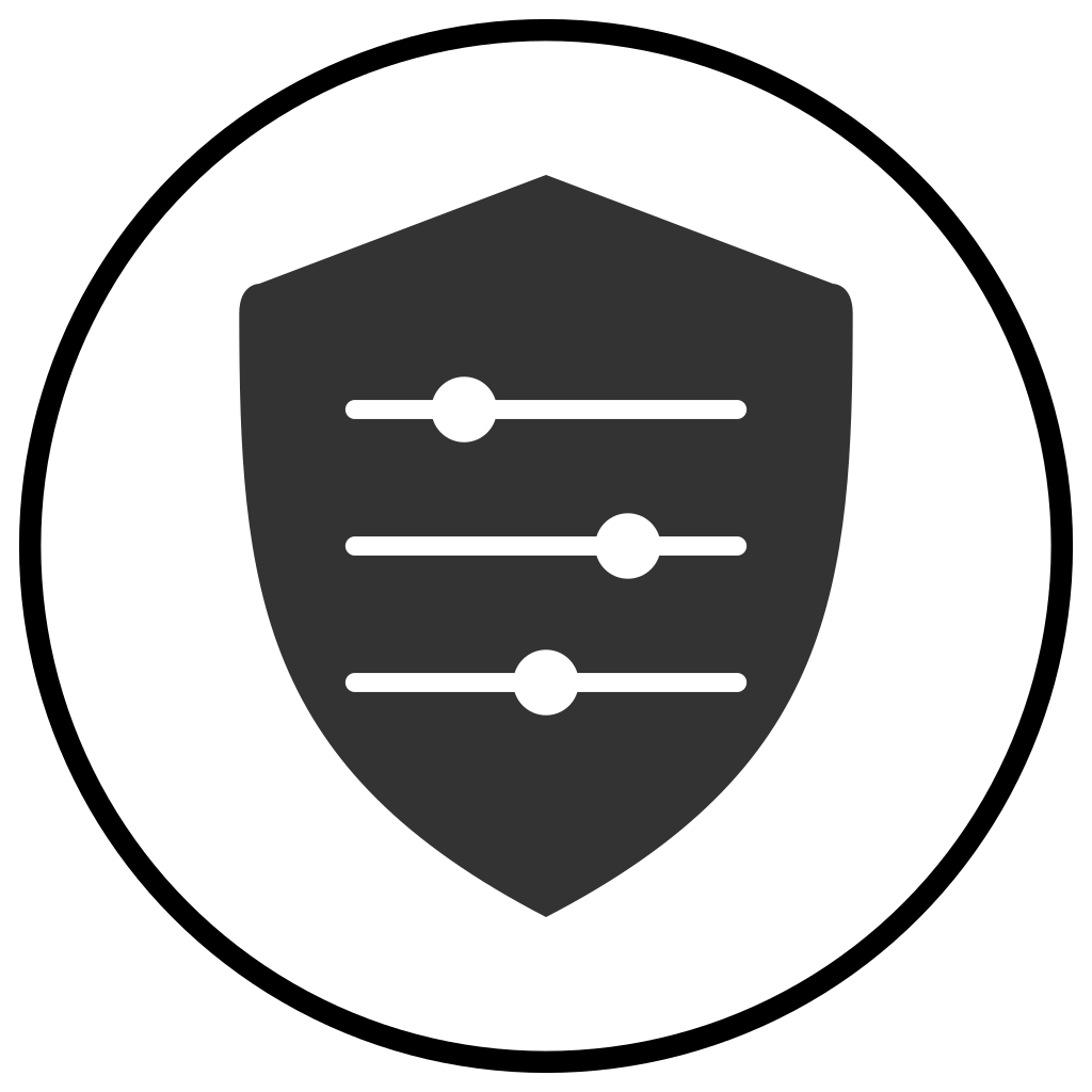 Configurable Safety Options Icon