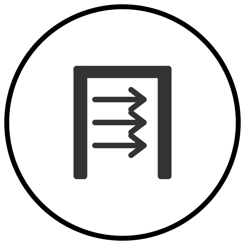 High Throughput for fast access Icon