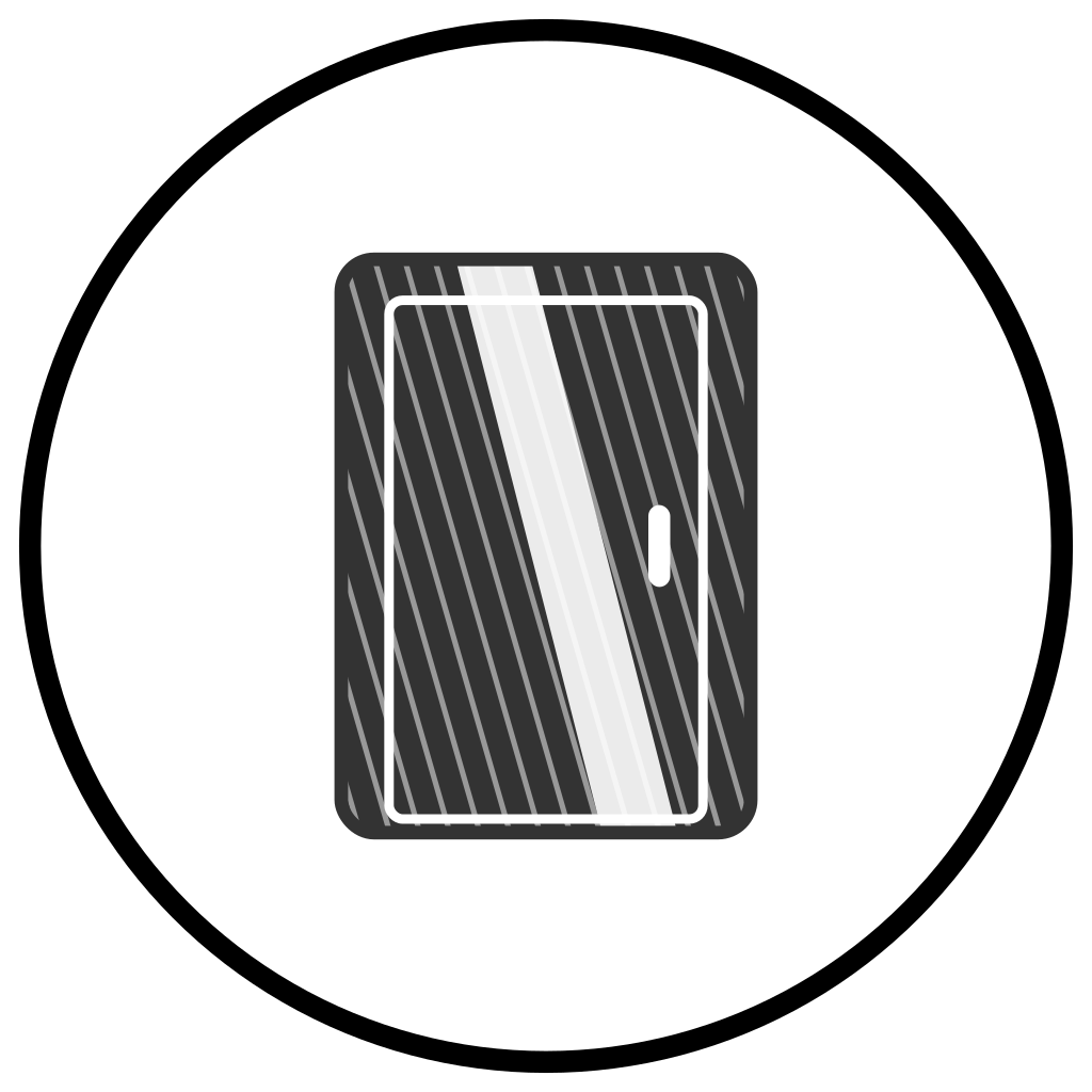SS 304 Hairline Cabinet as Standard Icon