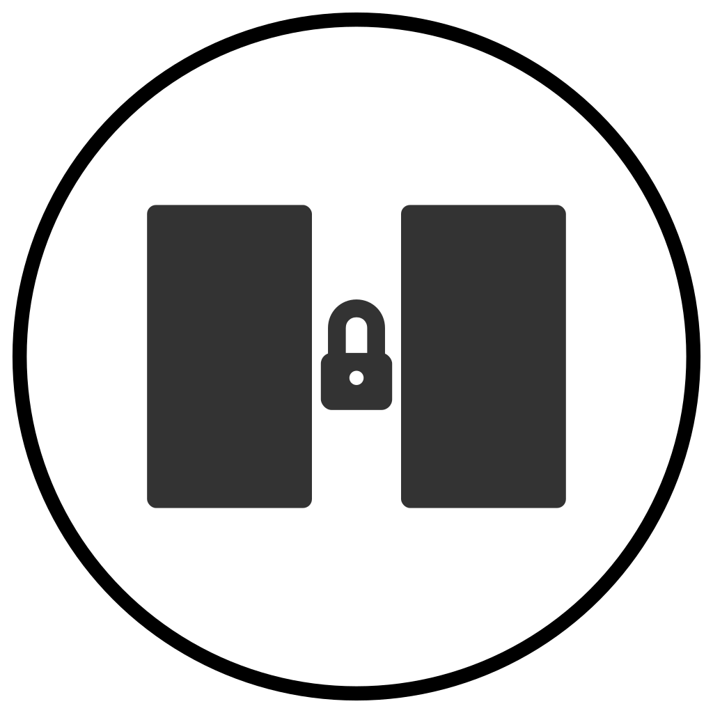 Double Self-Locking Leaf Icon