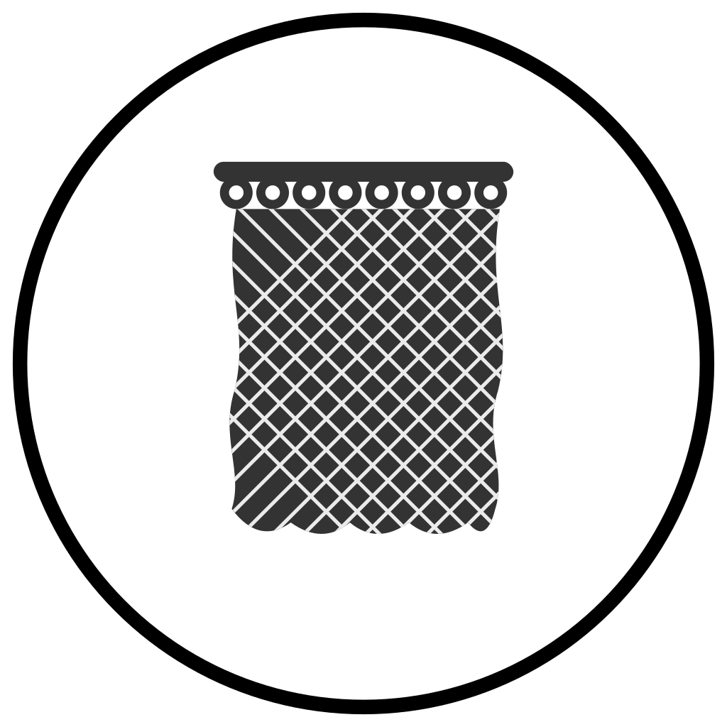 Reinforced Polyester Curtain Icon