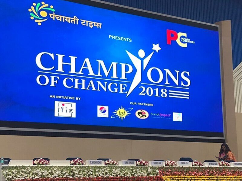 CHAMPIONS OF CHANGE 2018